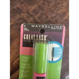 MAYBELLINE Great Lash Mascara TEAL APPEAL Limited Edition Rare Discontinued