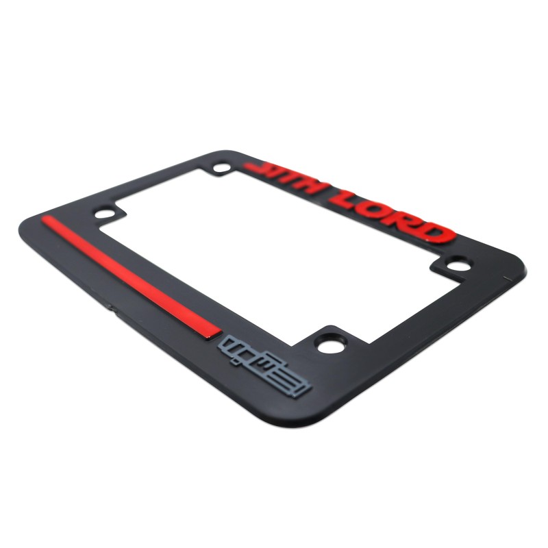 LP Frameworks Sith Lord 3D Raised License Plate Frame |