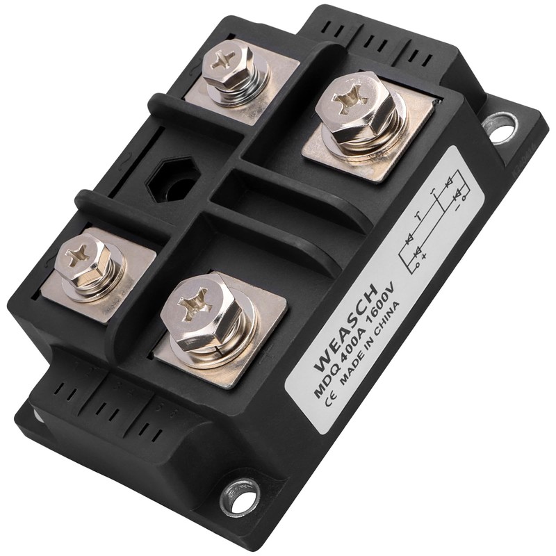 Weasch Bridge Rectifier MDQ-400A, AC to DC, 1600V 400A, Full