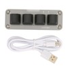Programmable Keypad USB 4 Keys Mini Portable Mechanical Keyboard HID