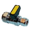 Metrogas 10mm x 8mm Mini Lever Gas Reducing Ball Valve