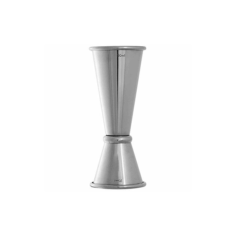 Urban Bar Jigger Ginza Spirit Measures 18/8 Stainless Steel 25ml/50ml