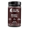 Aminoácidos Bcaas + Glutamina Gladiator 1kg 50 Servicios Naranja