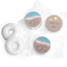 Mint to Be Stickers for Lifesavers Mints, Wedding Party Favors for Guests - Beach Theme, 324ct Stickers