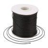 PandaHall 185 Yards/Roll 0.5mm Waxed Polyester Cord Waxed Thread Cord