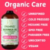 Pomberries Organic Moringa Oil with Rosehip, Jojoba & Vitamin E