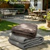 ZonLi 20lbs Weighted Blanket for Adults Sleeping, Double-Sided All Season