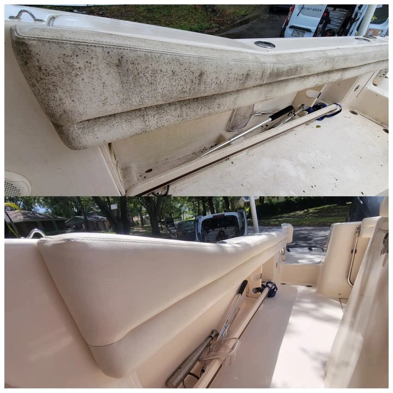 Nautical One Xtreme Mildew Stain Remover for Vinyl | Gel