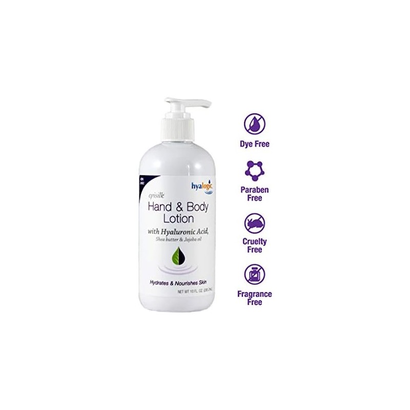 Hand & Body HA Lotion w/Shea Butter & Jojoba Oil