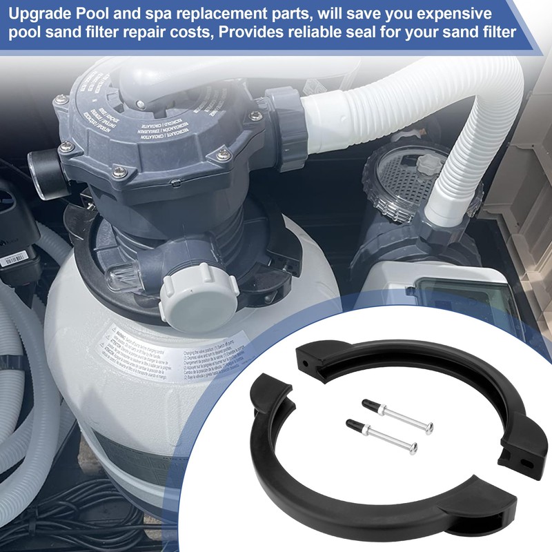 11380 Clamp Collar for Intex Above Ground Pool Pump- Compatible