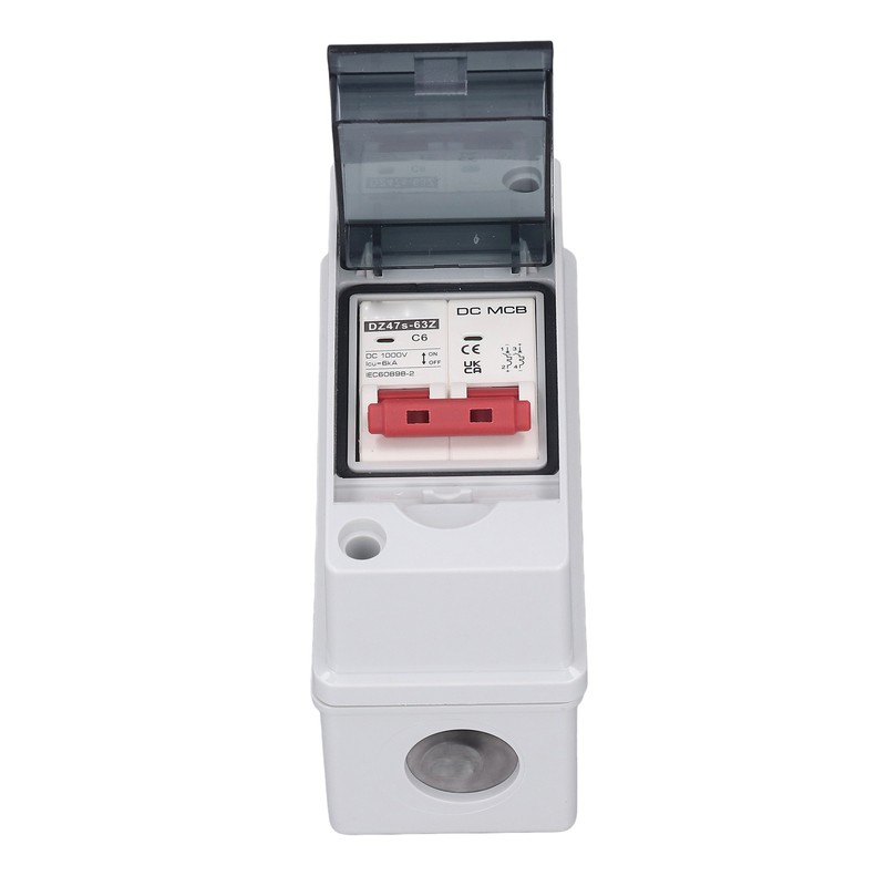 Circuit Breaker 2P 1000V DC 6A Isolation Switch with IP65