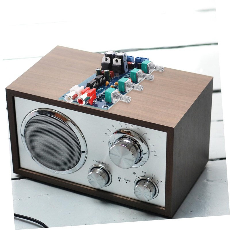 CAXUSD Amplifier Board Audio Component Bass Amp Mini Amplifier for