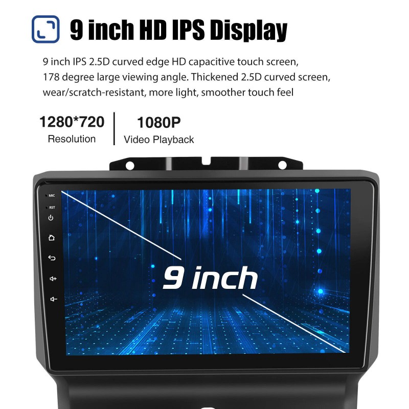 Unbranded Car Stereo For 2013-2018 2+32G Dodge Ram 1500 2500