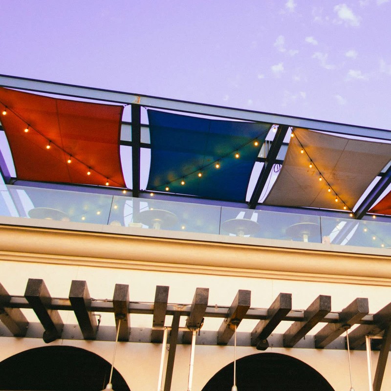 AMANKA Heavy Duty Mounting for Square Awning - Stainless Steel