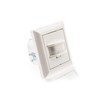 Huber Motion 180° Motion Detector, White, Recessed, Flush-Mounted, Energy-Efficient