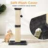 Keygarzone Indoor Cat Scratching Post: 32 in Tall Cat Scratcher