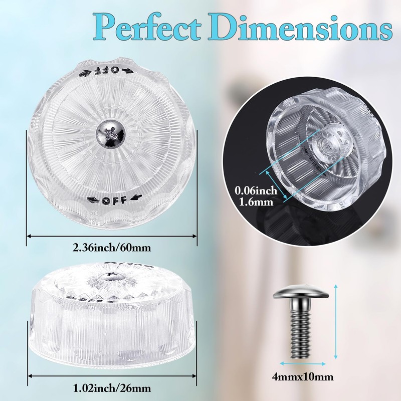 Shower Knob Replacement Compatible with Mixet MXT11 Tub Bathtub Acylic