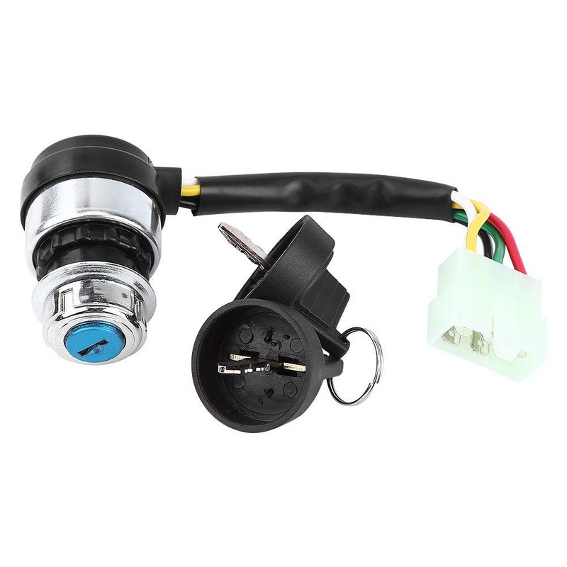 Ignition Switch Kit, 5 Wire 5 Pin Ignition Key Switch