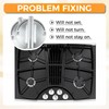 MOOTVGOO 4 Pack 7733P410-60 Cooktop Burner Knobs, Chrome Plated Plastic