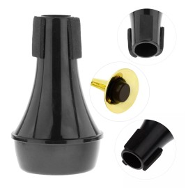 SINAHISINAHI Trompeta Recta Ligera Práctica Trompeta Silenciador