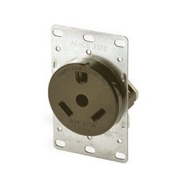 Cooper Wiring 1263-BOX Travel Trailer 30A Receptacle