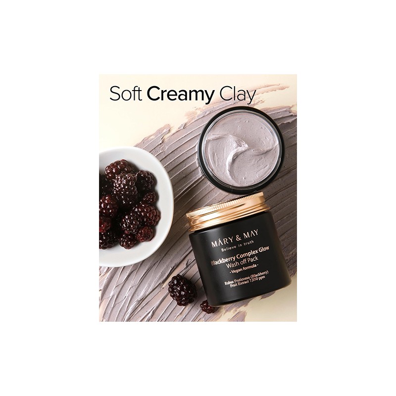 Mary&May [Mary&May]*mini* Blackberry Complex Glow Wash off Pack 30g