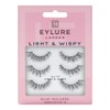 (Multi Pack- 3 Pairs) Eylure Texture #117 False Eyelashes, Black