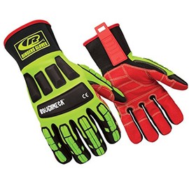 Ringers Gloves R-263 Roughneck® LS, Heavy Duty Impact Glove, Limited Slip Grip System, CE Level 2 Cut Protection, Medium