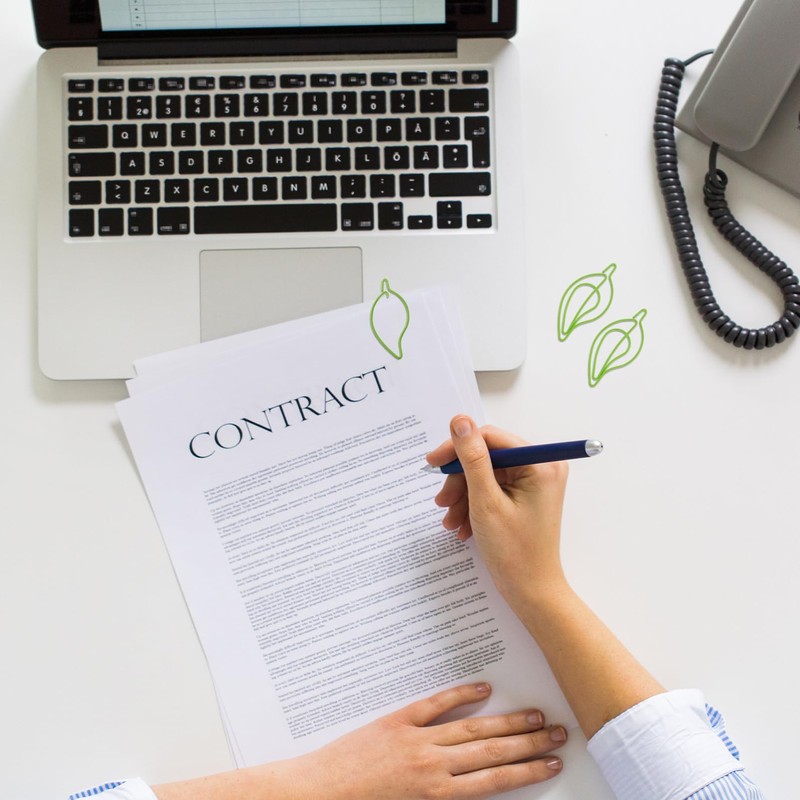 Operitacx Sturdy Metal Paper Clips 30pcs Leaf Shaped Paper Clips