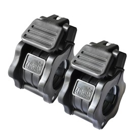 ZY-HUAN Barbell Clips 1 inch Adjustable Barbell Clamps 0.9-1.15inch Multi-Size Quick Release Weight Clips for Bars Olympic Barbell Clamps