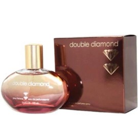 DOUBLE DIAMOND PERFUME FOR WOMEN 3.4 OZ / 100 ML EDP SPRAY, NEW IN BOX
