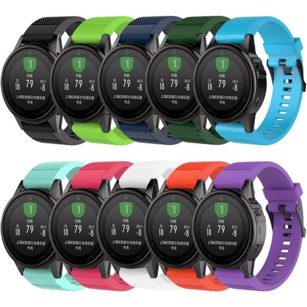 Band for Garmin Fenix 5S / Fenix 6S, Soft Silicone