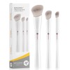 KINGMAS Angled Foundation Brush Concealer Brush, Kabuki Under Eye Contour