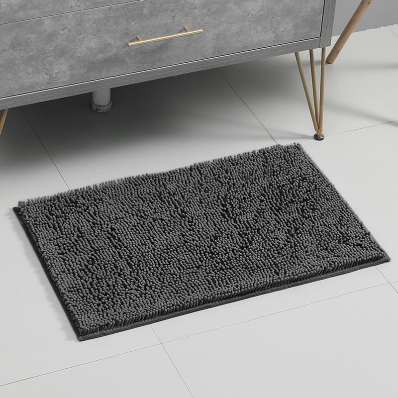Non-Slip Bath Mat - 40 x 60 cm, Fluffy Bath