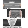Aquior Gorro de ducha desechable, 100 gorras de baño, grandes,