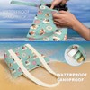 ENGVZ Beach Bag Wet Bag Waterproof Sandproof Women Beach Tote
