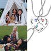 yaozeio Matching Necklaces for Best Friends Forever Necklace for 3