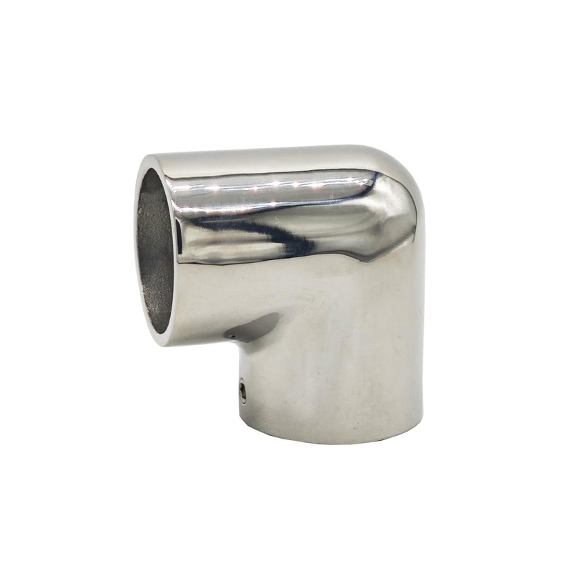 LBKYJ Boat Handrail Fitting, 2-Way 90 Degree Elbow Hardware, 316
