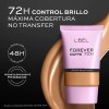 L'bel Base De Maquillaje Forever Matte 72 H Fps 15