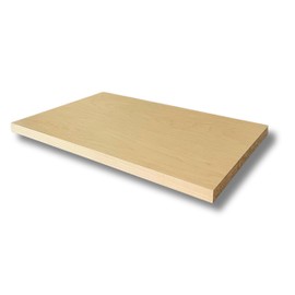 Maple Color Melamine Cabinet Replacement Shelves - 3/4'' Thick - Cabinet Shelf Custom Size Shelf - Melamine Shelves Cut to Order 34