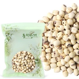 Donguihanjae 동의한재 껍질깐 연자육 연꽃씨 500g Peeled Lotus Seeds 500g