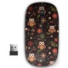 KAWAMOUSE 2.4G Ergonomic Portable USB Wireless Mouse for PC, Laptop,