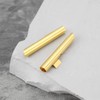 Briny River 10Pcs 4mm Banana Connectors Gold-Plated Copper Banana Plug