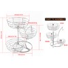Livabber Fruit Basket Bowl with Banana Hanger, Fruit Vegetable Storage