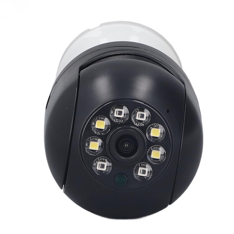 Light Bulb Security Camera Wireless Wifi Video Intercom E27 Infrared