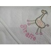 Snuggle Baby Giraffe Cuddle Robe Hooded Baby Towel, Pink
