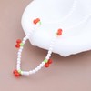 Cybche Cherry Pearl Necklace Choker Pearl Cherry Necklace Red Cherry