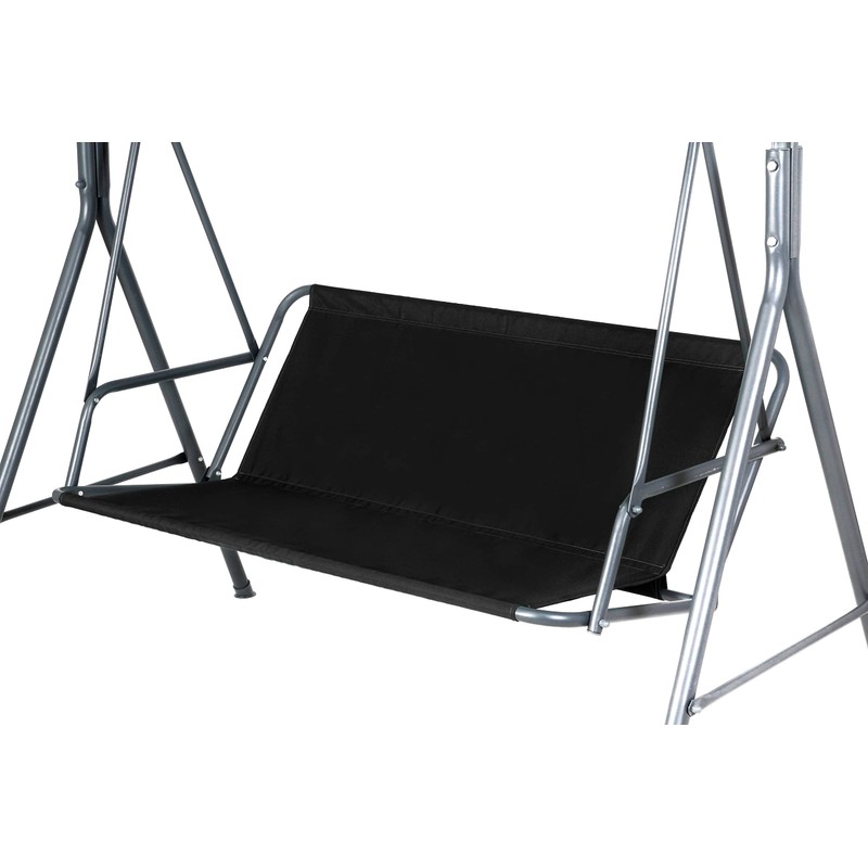 Replacement Swing Seat Cover for Garden Swing Seat Black 138