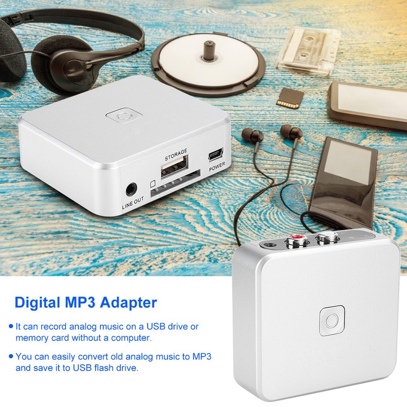 WL241 USB Digital Audio Recorder Driver Free Converter MP3 Audio