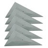 5PCS Triangle Contour Squeegee Car Window Tint Tools - Small